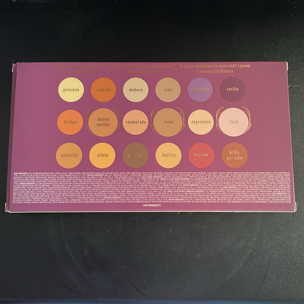 Kat Von D Lolita Por Vida eyeshadow palette - Picture 2 of 5